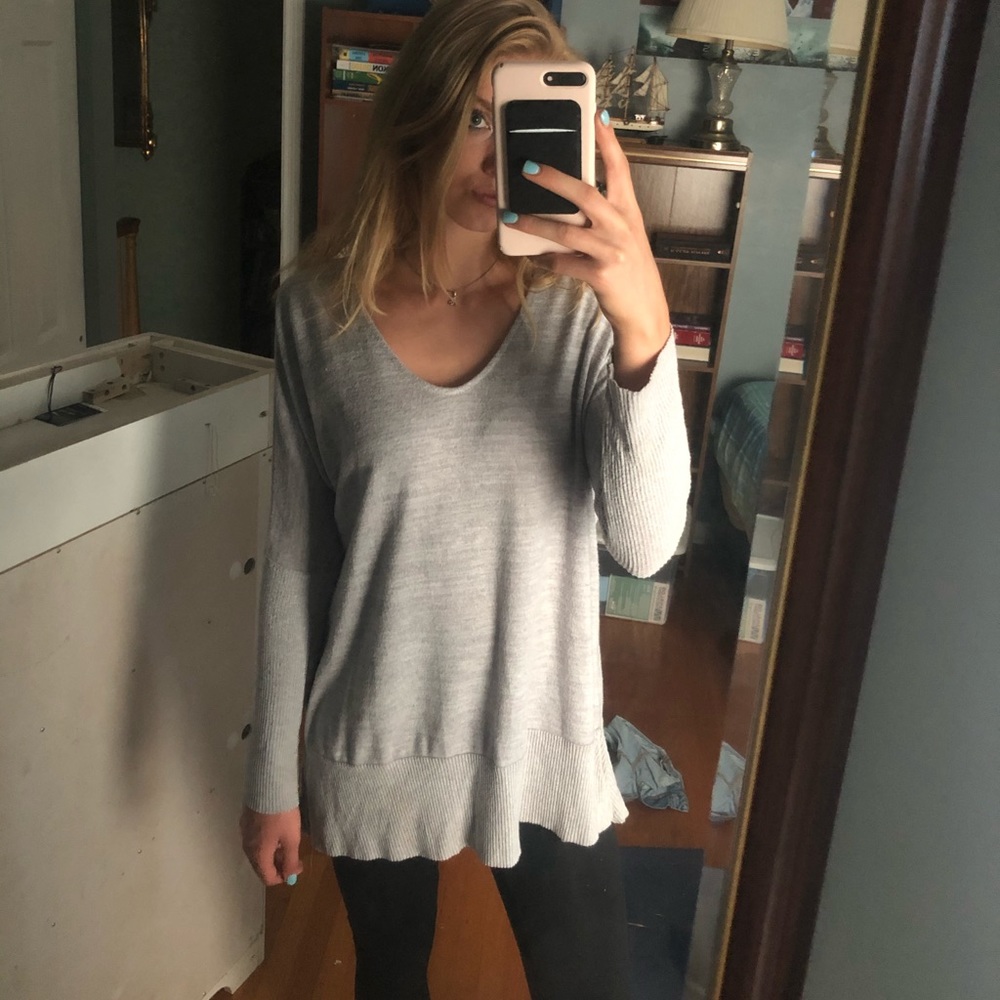 Oversized Grey Sweater